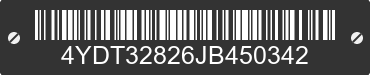 2018 KEYSTONE Keystone 4YDT32826JB450342 VIN decoded