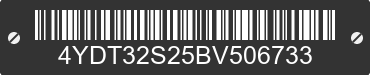 2011 KEYSTONE Keystone 4YDT32S25BV506733 VIN decoded