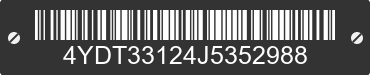 2018 KEYSTONE Keystone 4YDT33124J5352988 VIN decoded