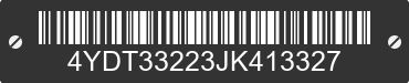 2018 KEYSTONE Keystone 4YDT33223JK413327 VIN decoded