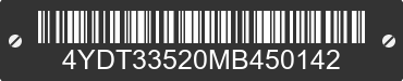 2021 KEYSTONE Keystone 4YDT33520MB450142 VIN decoded