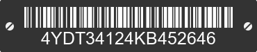2019 KEYSTONE Keystone 4YDT34124KB452646 VIN decoded