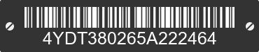 2005 KEYSTONE Keystone 4YDT380265A222464 VIN decoded