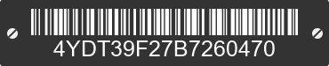 2011 KEYSTONE Keystone 4YDT39F27B7260470 VIN decoded