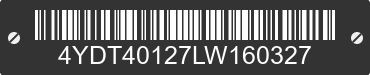 2020 KEYSTONE Keystone 4YDT40127LW160327 VIN decoded