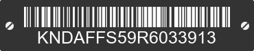 2024 KIA EV9 KNDAFFS59R6033913 VIN decoded