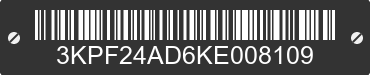2019 KIA Forte 3KPF24AD6KE008109 VIN decoded