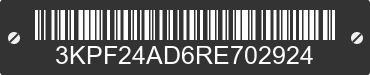 2024 KIA Forte 3KPF24AD6RE702924 VIN decoded