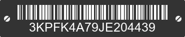 2018 KIA Forte 3KPFK4A79JE204439 VIN decoded