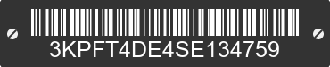 2025 KIA K4 3KPFT4DE4SE134759 VIN decoded