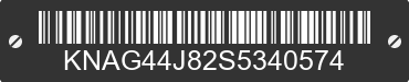 2025 KIA K5 KNAG44J82S5340574 VIN decoded