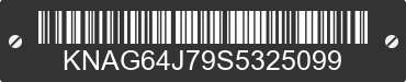 2025 KIA K5 KNAG64J79S5325099 VIN decoded