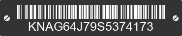 2025 KIA K5 KNAG64J79S5374173 VIN decoded