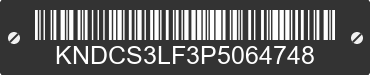 2023 KIA Niro KNDCS3LF3P5064748 VIN decoded