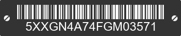 2015 KIA Optima 5XXGN4A74FGM03571 VIN decoded