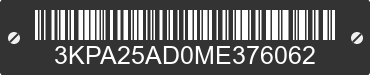 2021 KIA Rio 3KPA25AD0ME376062 VIN decoded