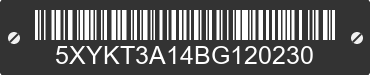 2011 KIA Sorento 5XYKT3A14BG120230 VIN decoded