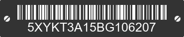 2011 KIA Sorento 5XYKT3A15BG106207 VIN decoded