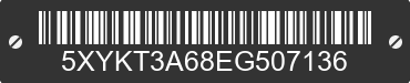 2014 KIA Sorento 5XYKT3A68EG507136 VIN decoded