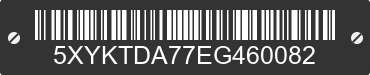 2014 KIA Sorento 5XYKTDA77EG460082 VIN decoded