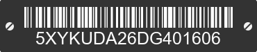 2013 KIA Sorento 5XYKUDA26DG401606 VIN decoded