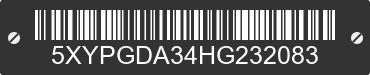2017 KIA Sorento 5XYPGDA34HG232083 VIN decoded