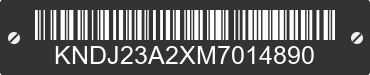 2021 KIA Soul EV KNDJ23A2XM7014890 VIN decoded