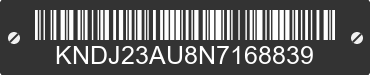2022 KIA Soul KNDJ23AU8N7168839 VIN decoded