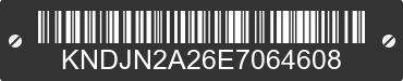 2014 KIA Soul KNDJN2A26E7064608 VIN decoded