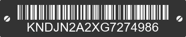 2016 KIA Soul KNDJN2A2XG7274986 VIN decoded