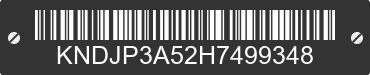 2017 KIA Soul KNDJP3A52H7499348 VIN decoded