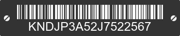 2018 KIA Soul KNDJP3A52J7522567 VIN decoded