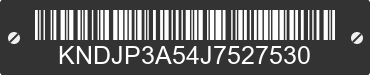 2018 KIA Soul KNDJP3A54J7527530 VIN decoded