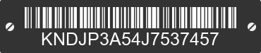 2018 KIA Soul KNDJP3A54J7537457 VIN decoded