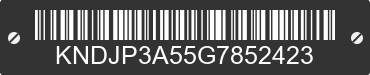 2016 KIA Soul KNDJP3A55G7852423 VIN decoded