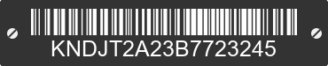2011 KIA Soul KNDJT2A23B7723245 VIN decoded