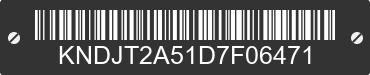 2013 KIA Soul KNDJT2A51D7F06471 VIN decoded