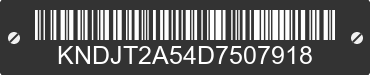 2013 KIA Soul KNDJT2A54D7507918 VIN decoded