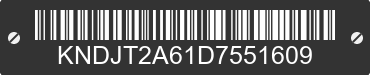 2013 KIA Soul KNDJT2A61D7551609 VIN decoded