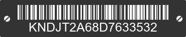 2013 KIA Soul KNDJT2A68D7633532 VIN decoded