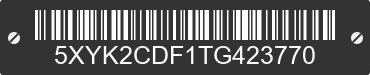 2026 KIA Sportage 5XYK2CDF1TG423770 VIN decoded