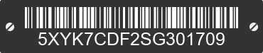 2025 KIA Sportage 5XYK7CDF2SG301709 VIN decoded