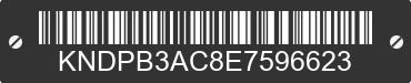 2014 KIA Sportage KNDPB3AC8E7596623 VIN decoded