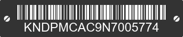 2022 KIA Sportage KNDPMCAC9N7005774 VIN decoded