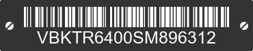 2025 KTM 790/890 Adv R, Rally VBKTR6400SM896312 VIN decoded