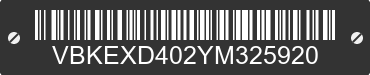 2000 KTM Enduro Four-Stroke VBKEXD402YM325920 VIN decoded