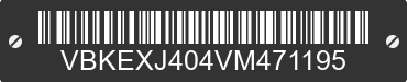 2027 KTM Street Legal Enduro VBKEXJ404VM471195 VIN decoded