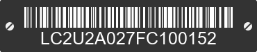 2015 KYMCO Super 8 LC2U2A027FC100152 VIN decoded