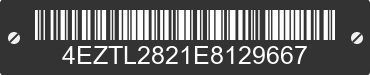 2014 KZ-RV Connect 4EZTL2821E8129667 VIN decoded