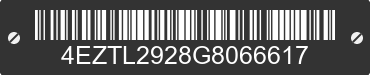 2016 KZ-RV Connect 4EZTL2928G8066617 VIN decoded